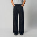 NONRADICAL Waxed Ramie-Blend Straight-Leg Washed Jeans
