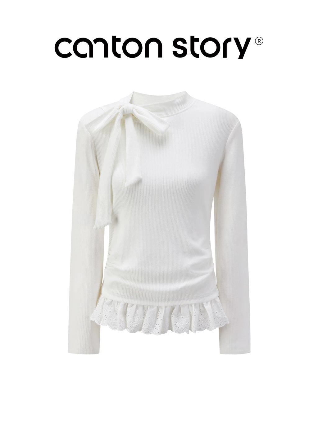 Cantonstory Korean Retro High Waist Jeans