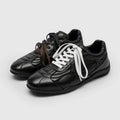 RZAAZ Leather Lace-Up Retro Racing Sneaker