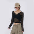 SAMUSAN Pleated Waist Loose Wide-leg Pants