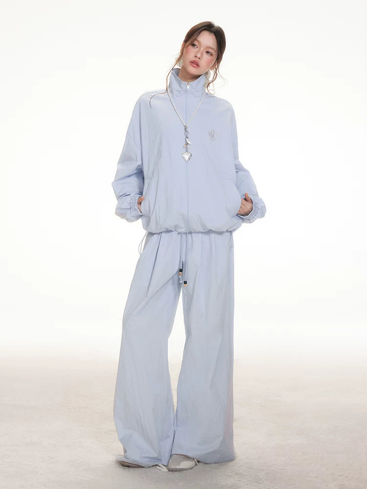 Imone Drawstring Lace Slacks