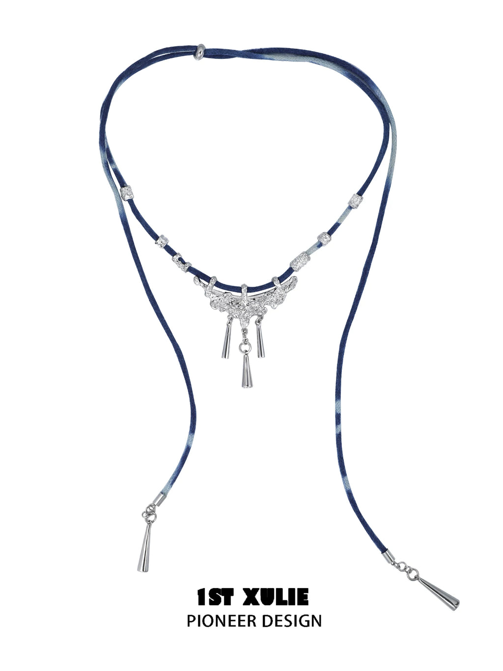 1ST XULIE Braided Ethnic Pendant Necklace