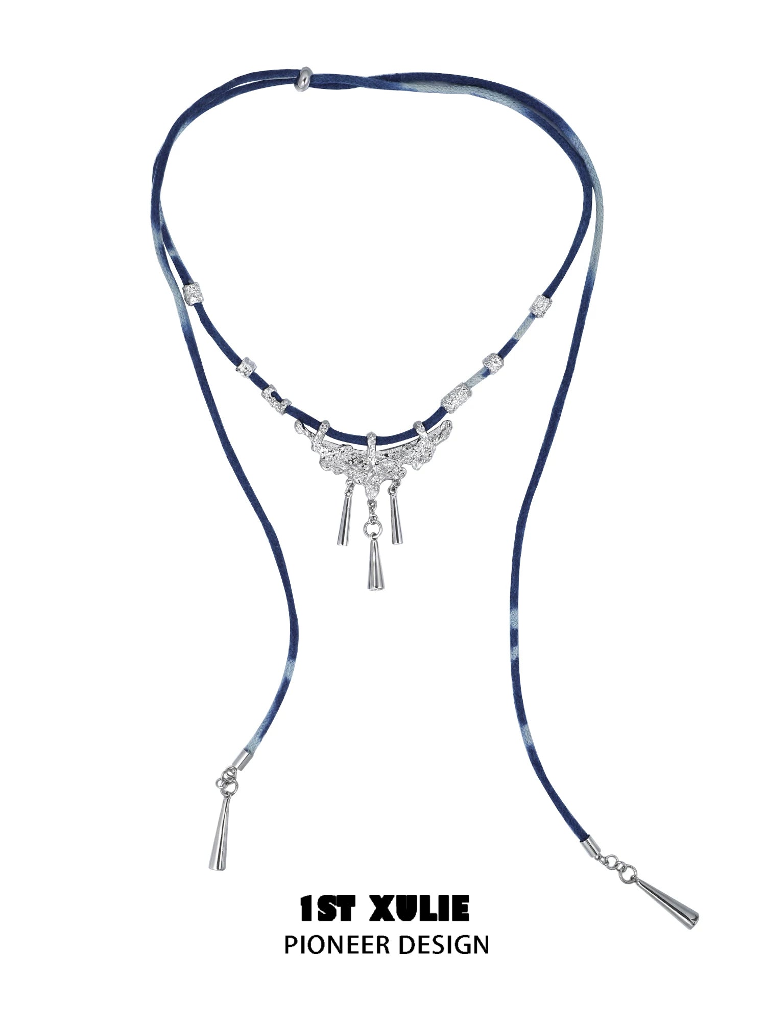 1ST XULIE Braided Ethnic Pendant Necklace