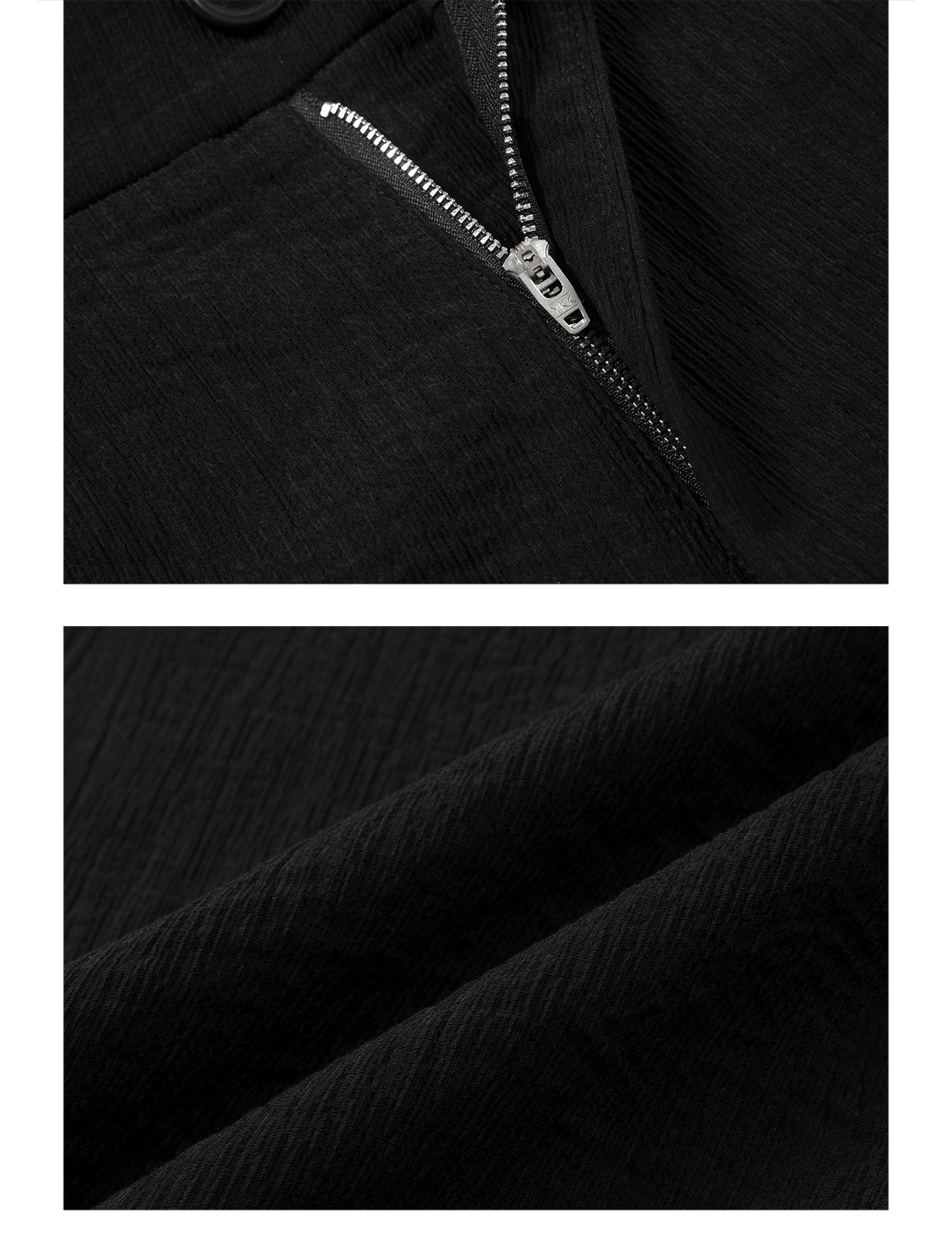 TZ Killer Textured Arc Wide Leg Trousers
