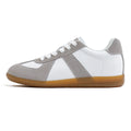 MADEN Leather Lace-Up German Army Trainer Sneaker