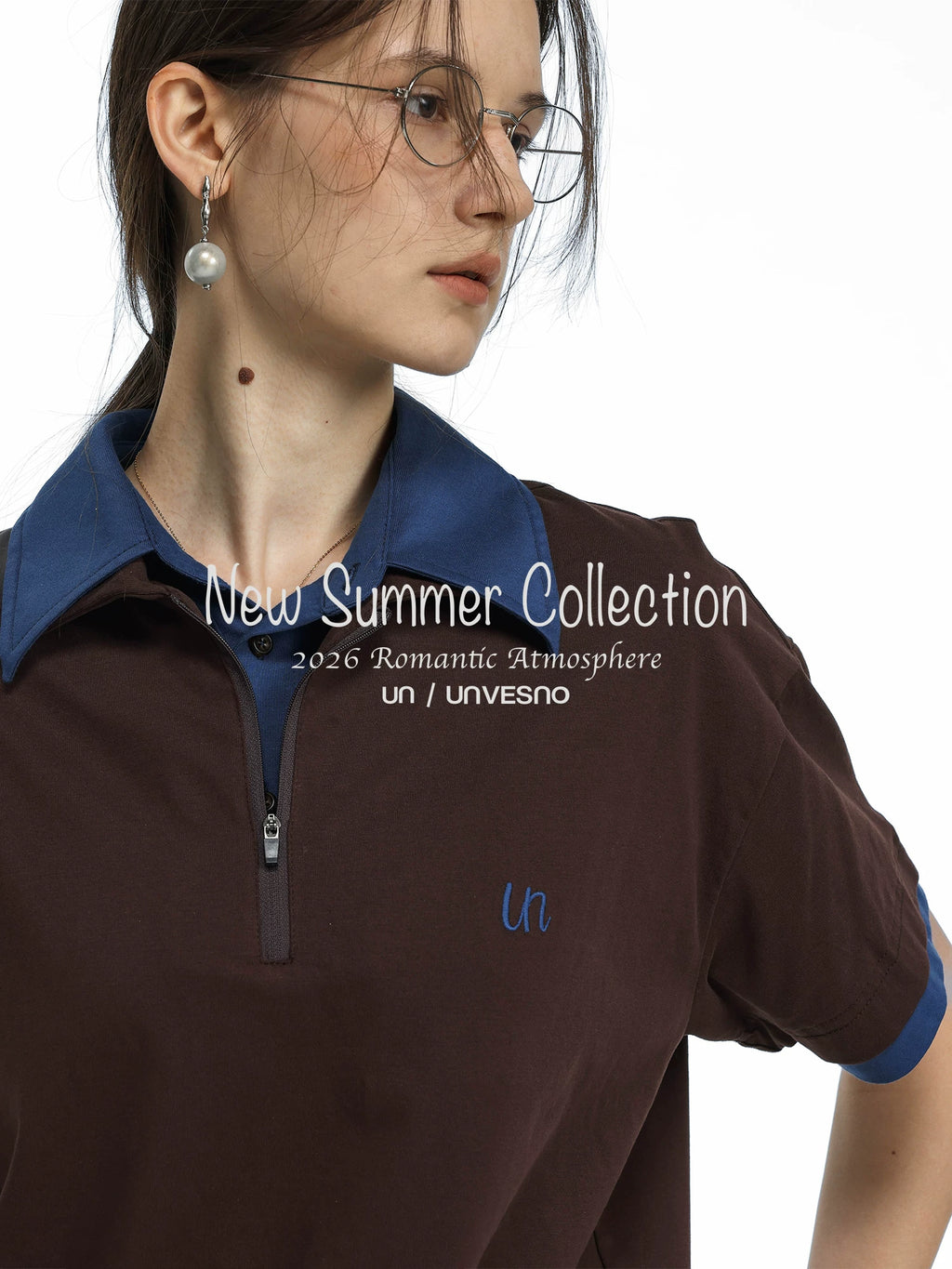 Unvesno Layered Urban Light-Sport Polo Shirt
