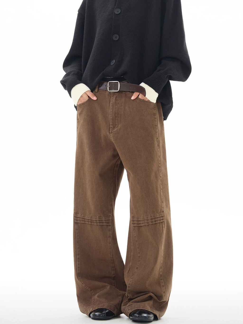 TRUQUEST Vintage Loose Straight Jeans