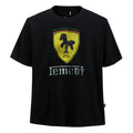 Remedy Rocking Horse Print Loose Round Neck Tee