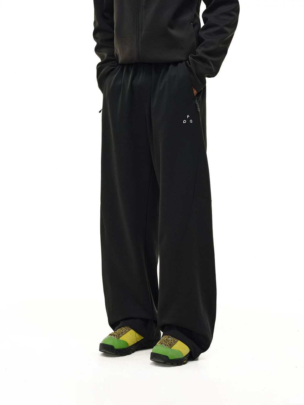 FPA Casual Sports Texture Knitted Trousers