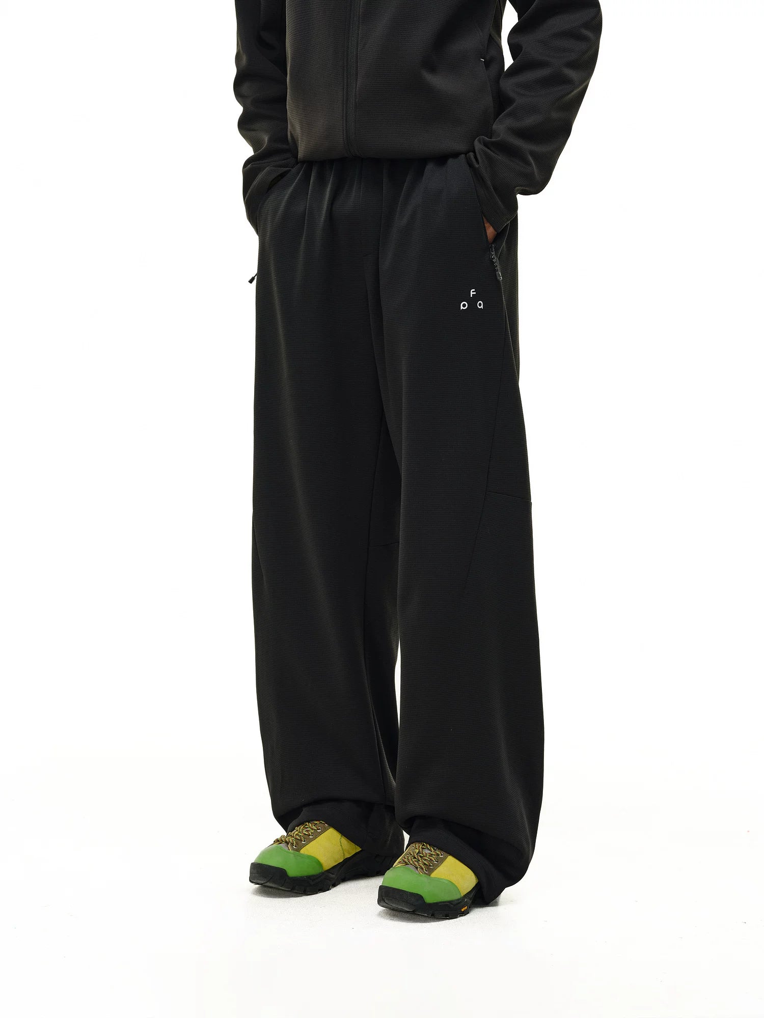 FPA Casual Sports Texture Knitted Trousers