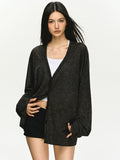 Anna Aneae Loose Thin V-neck Sunscreen Cardigan