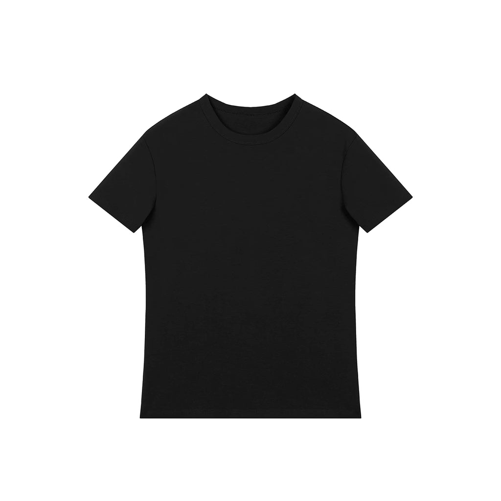 PLUS NO LOGO X OQ Power Burst Breathable Fitted Stretch Tee