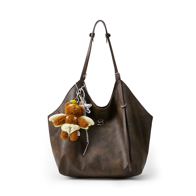 SmoSmos Vintage Commuter Shoulder Tote Bag