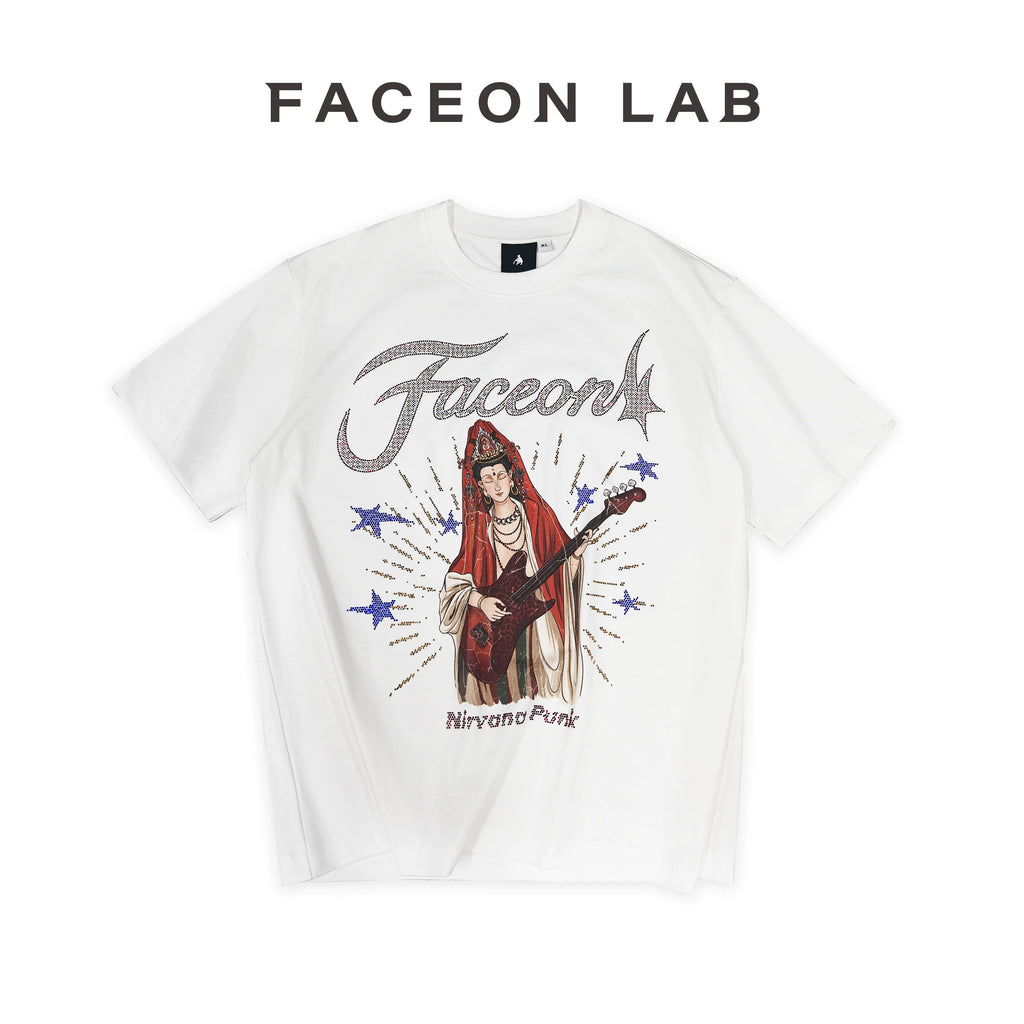 FACEON LAB anyin Dunhuang 305g Breathable Loose Tee