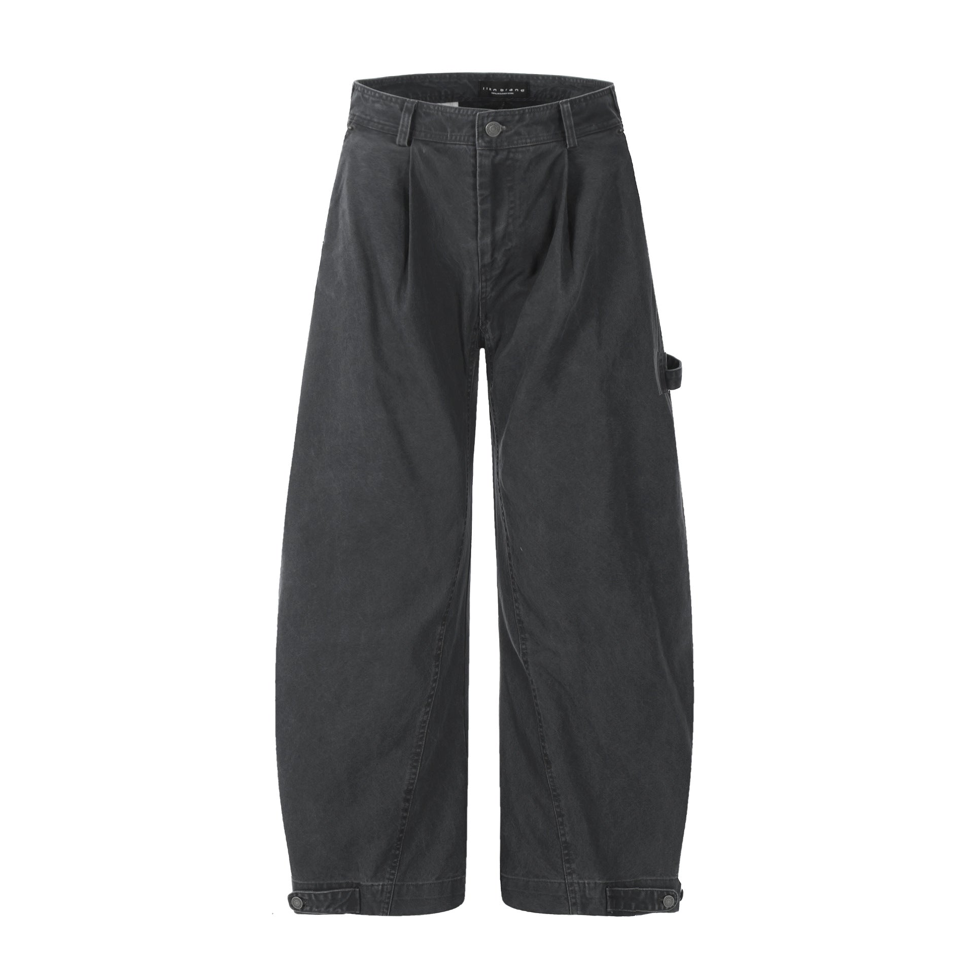 11KN versatile loose scimitar wide-leg Pants
