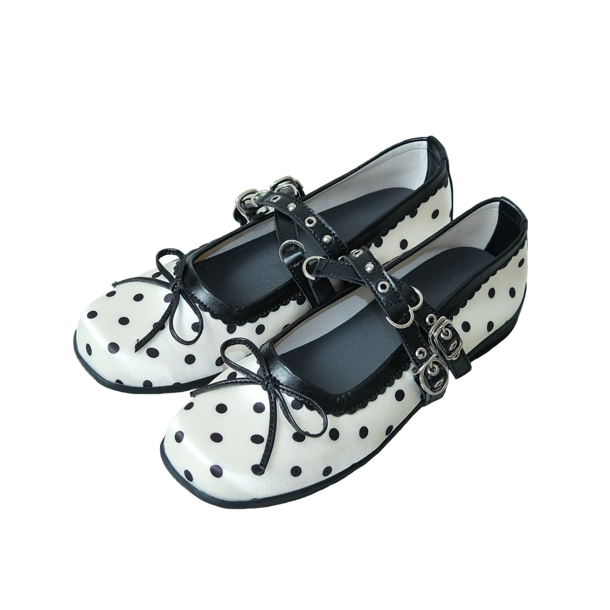 Mooreyu Satin Bow Ballet Flat