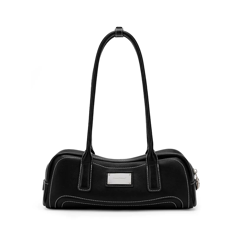 SmoSmos Long-Handle Underarm Bag Baguette Bag Shoulder Handbag