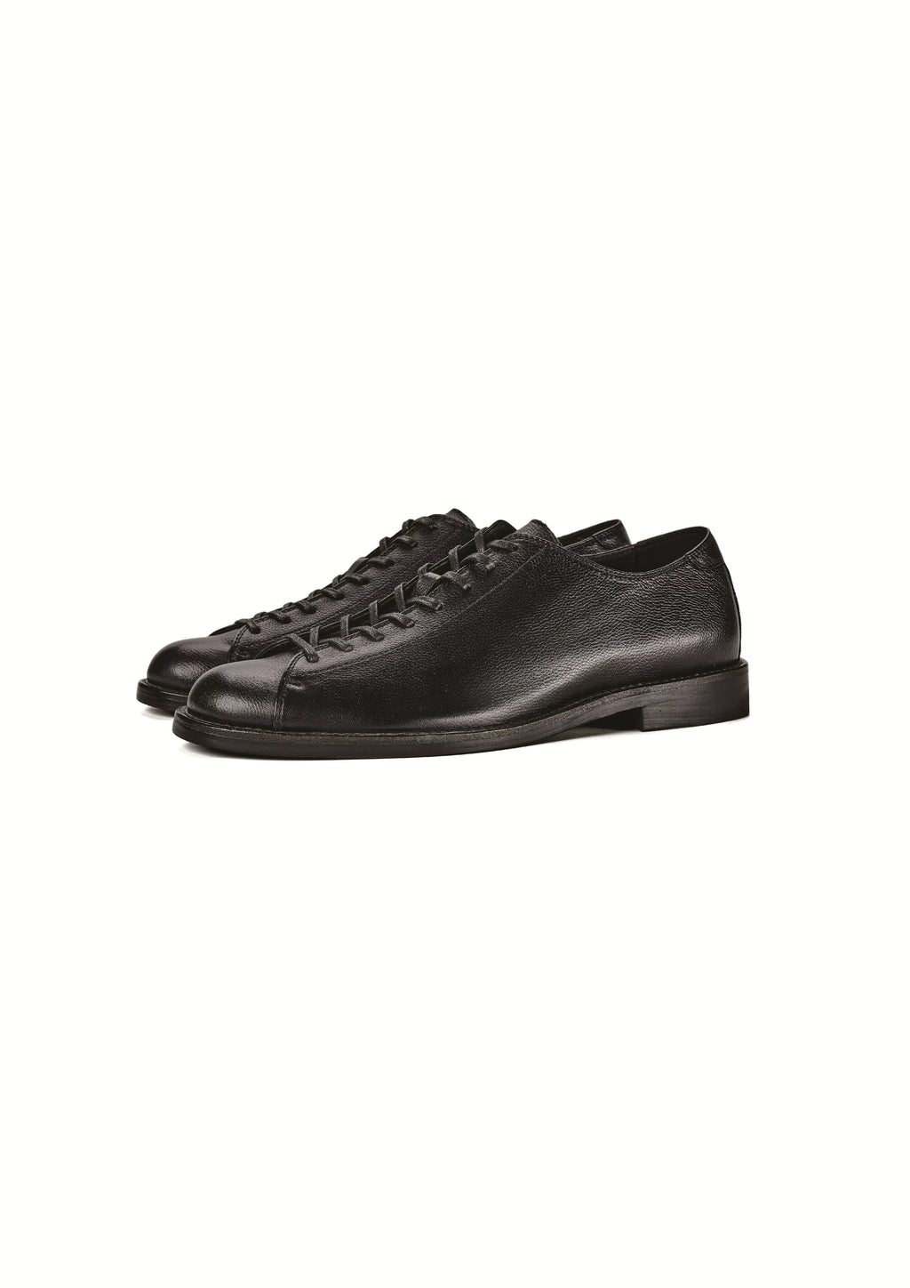 TERRAKOO Leather Lace-Up Thick-Sole Derby