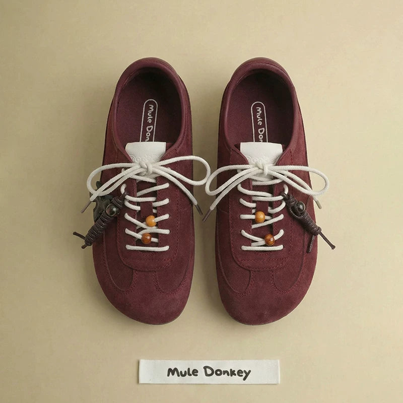 Mule Donkey Floral Ballet Shoes