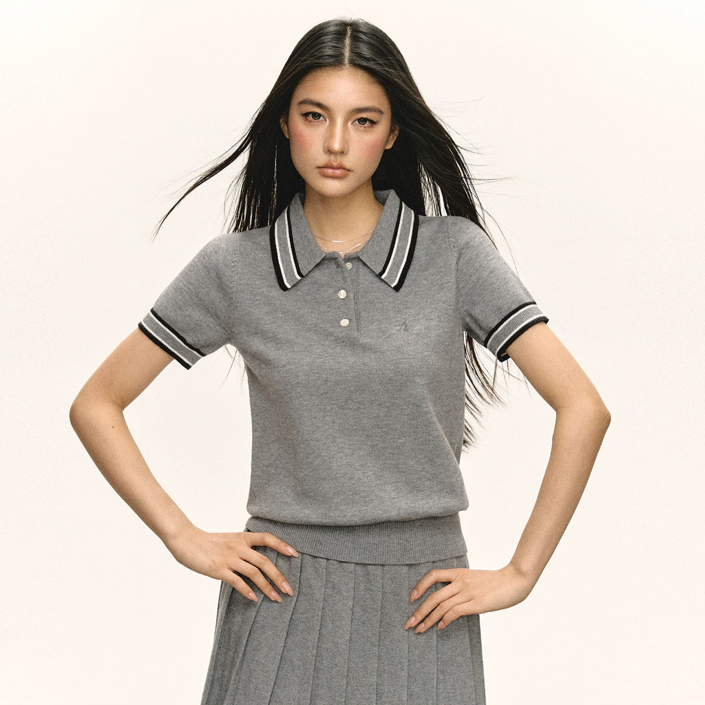 Ariseism Vintage Lapel POLO Shirt