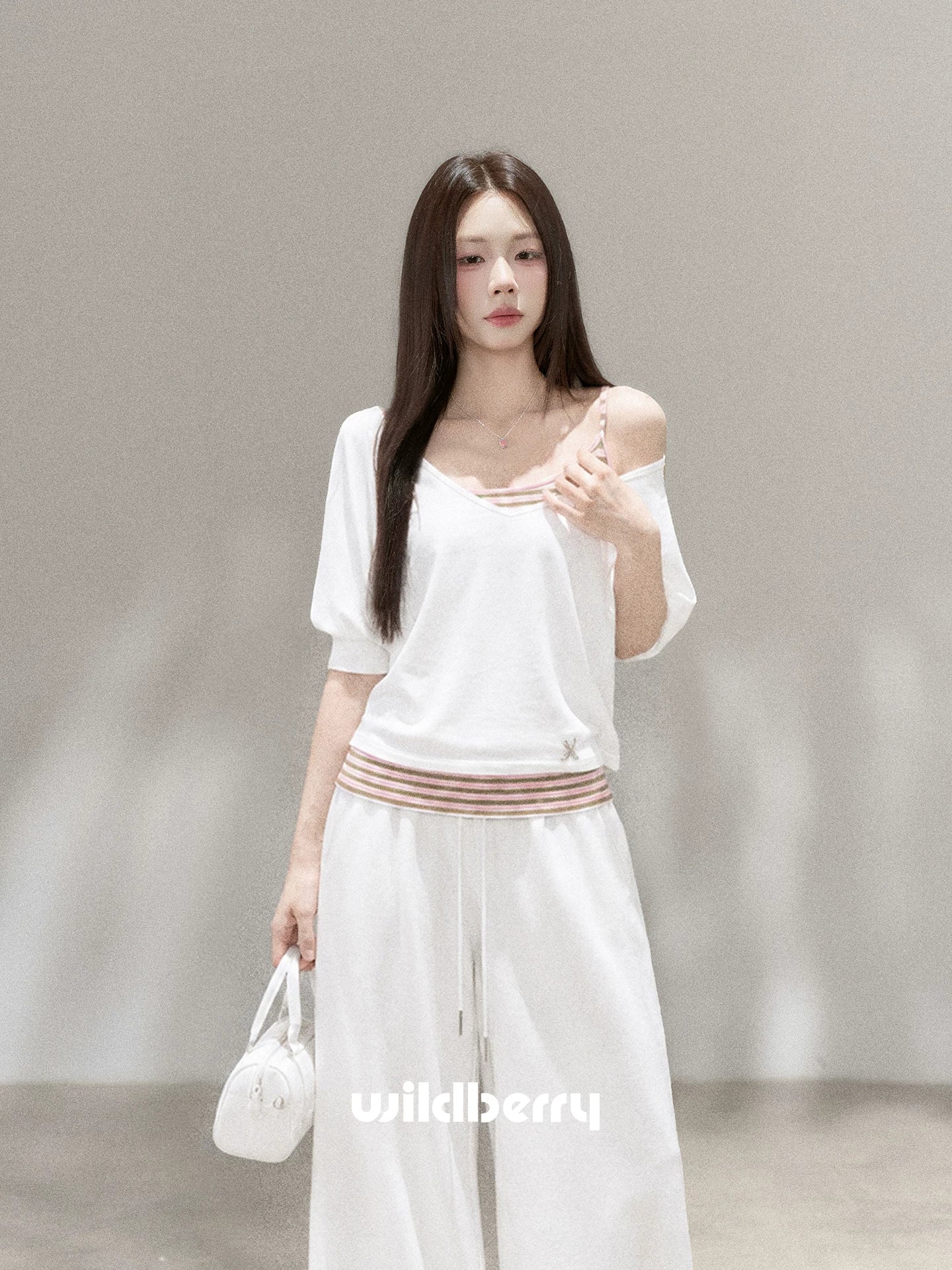 Wildberry Casual Relaxed Fashion Temperament Three-piece Set