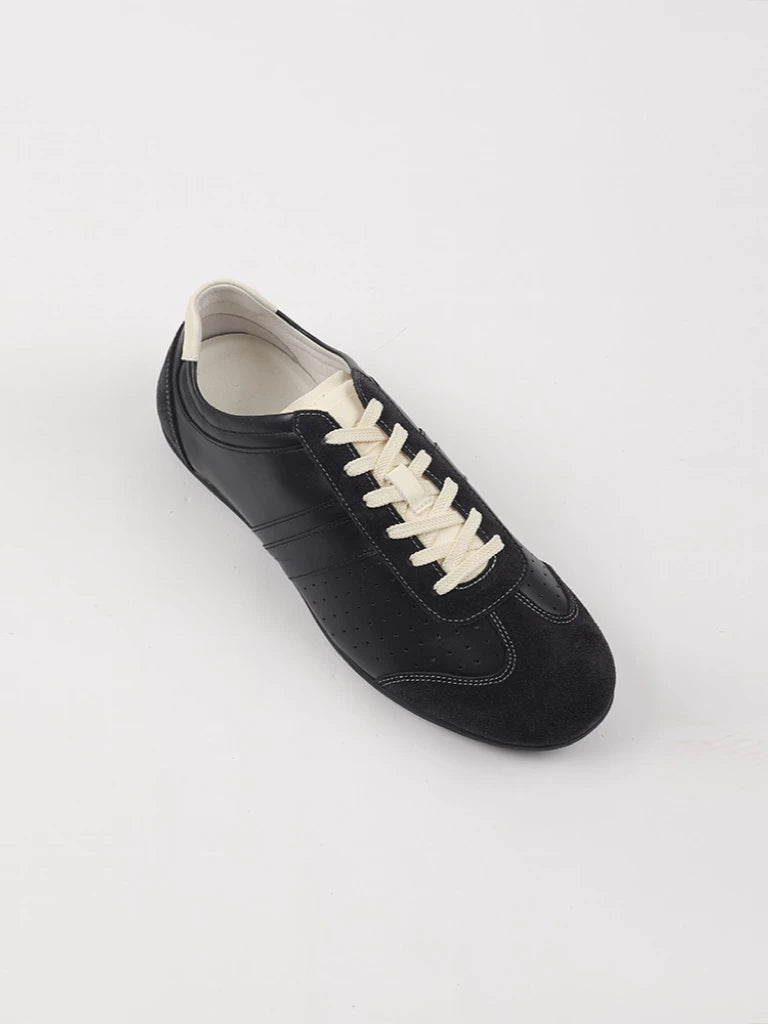 AMBSOM Suede Lace-Up Derby
