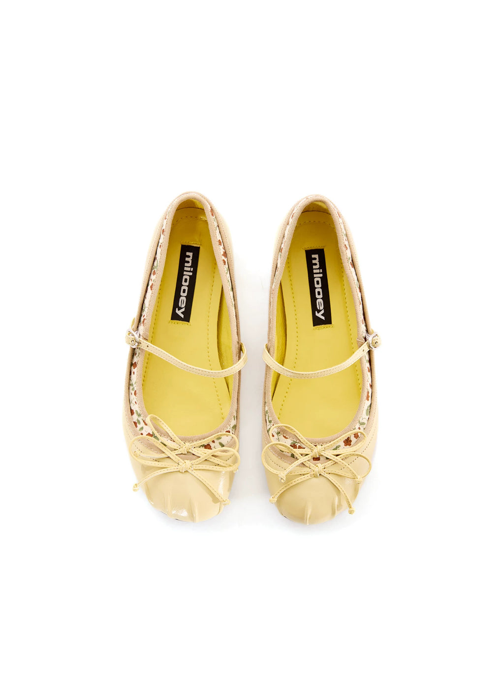 MILOOEY french ballet mary jane leather flats