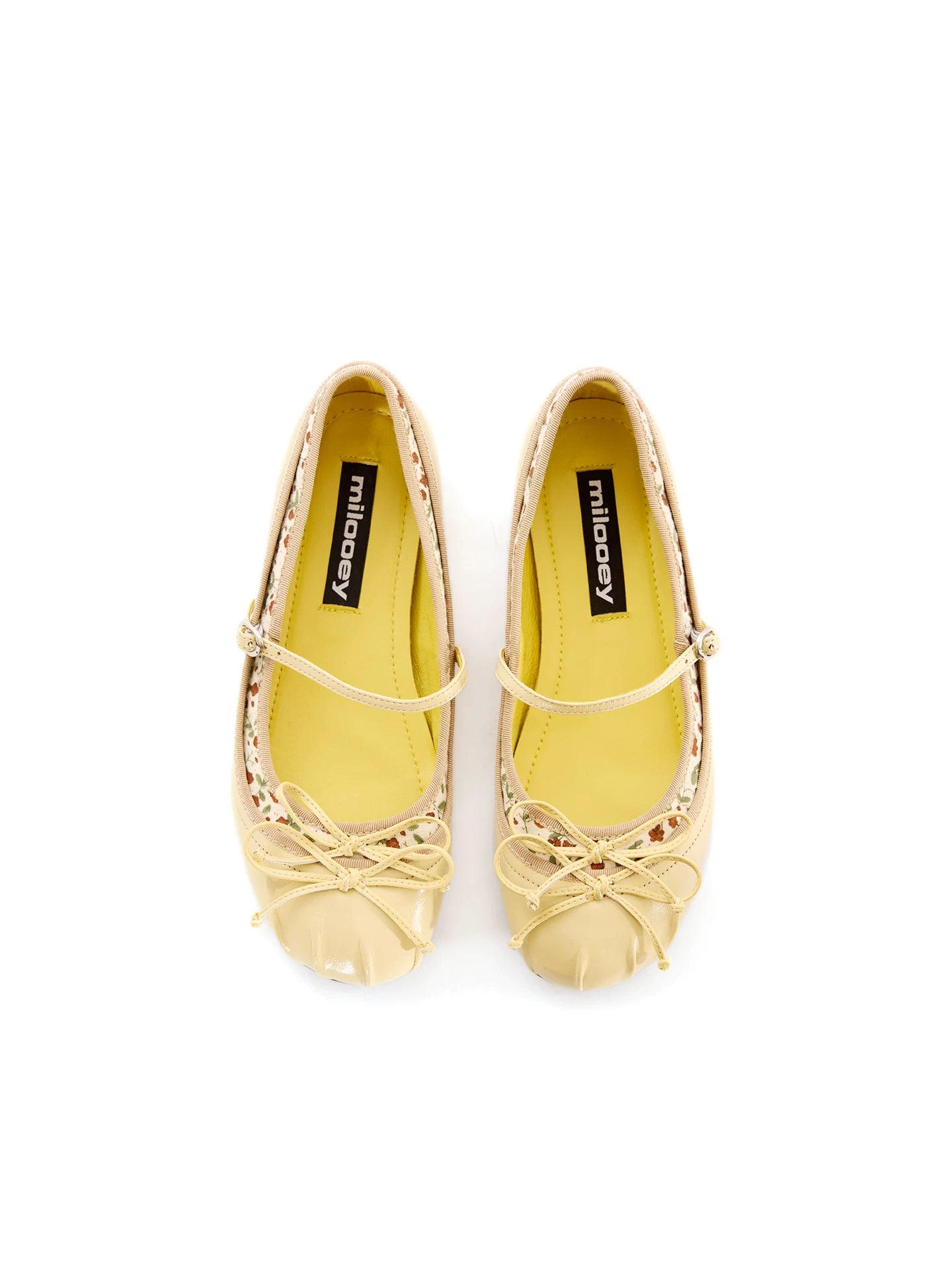 MILOOEY french ballet mary jane leather flats