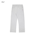 GTAL Casual Embroidered Straight Trousers