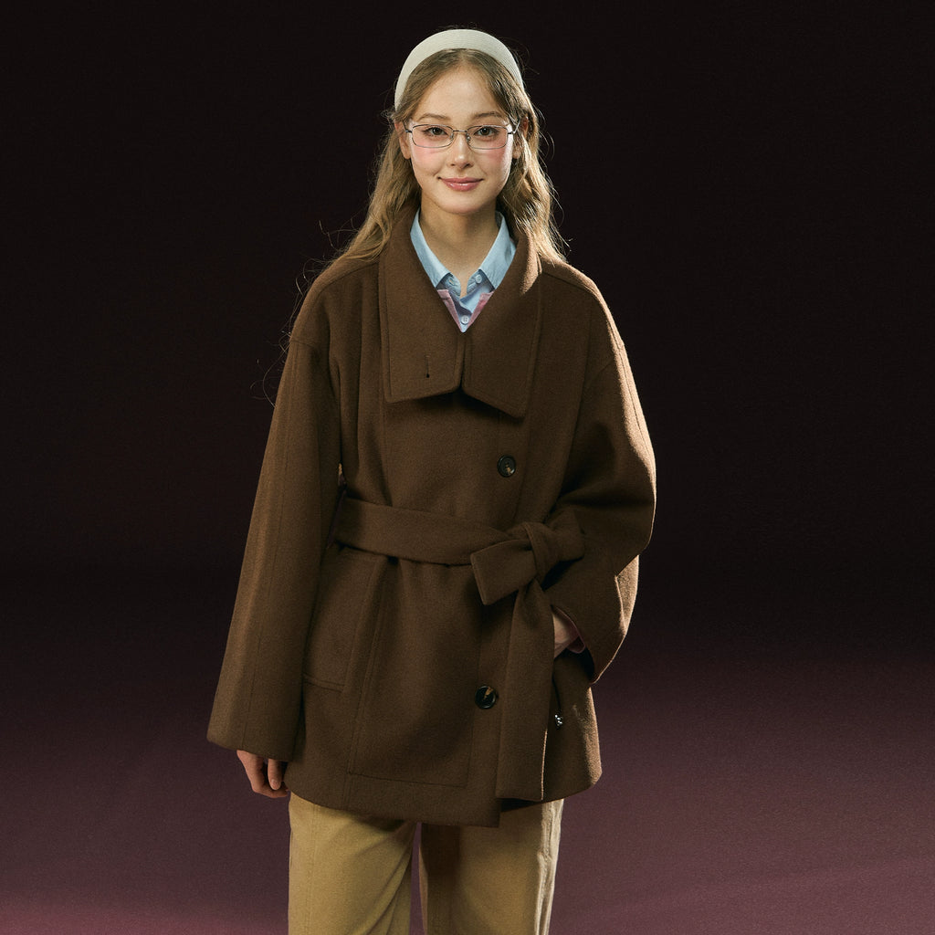Ariseism Vintage Premium Medium and Long Wool Jacket