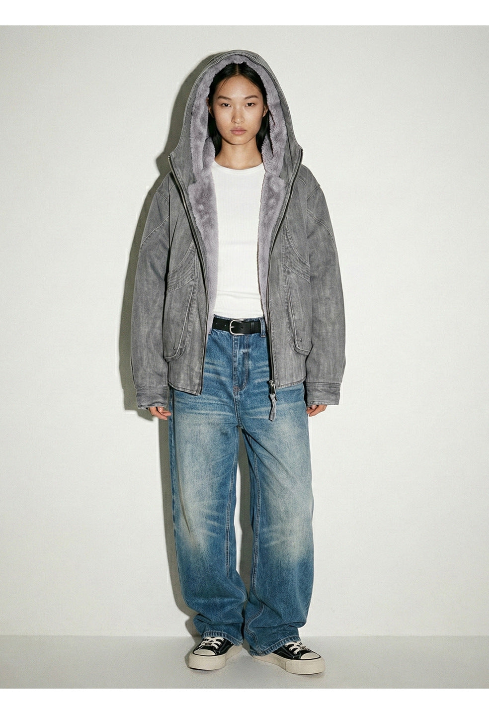 MADEEXTREME Retro Warm Hooded Jacket
