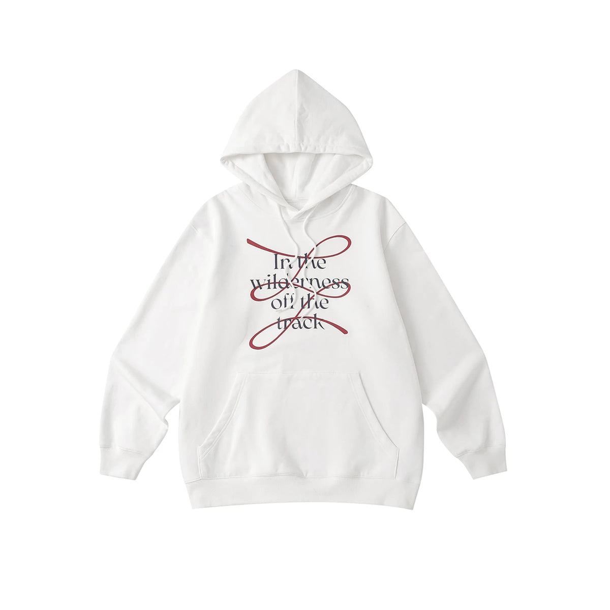 LR MADE Line Slogan 380g Oversized Hoodie