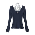 Nariele American Neck Gentle Wind Bottom Shirt