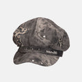 WORLDWIDE/niche Washed Tie-dye Y2k Rivet Beret