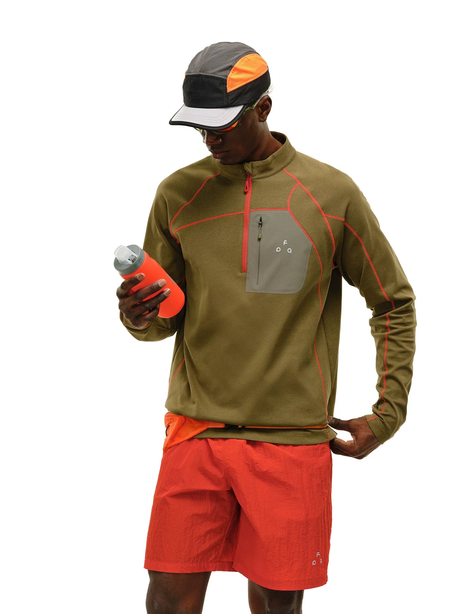 FPA Half-pull Rubber Pocket Long Sleeve