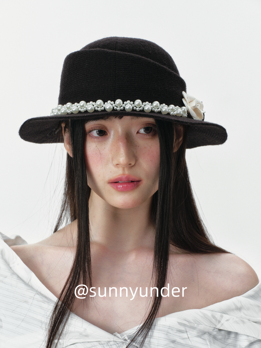 Sunnyunder Stylish Flower Equestrian Hat