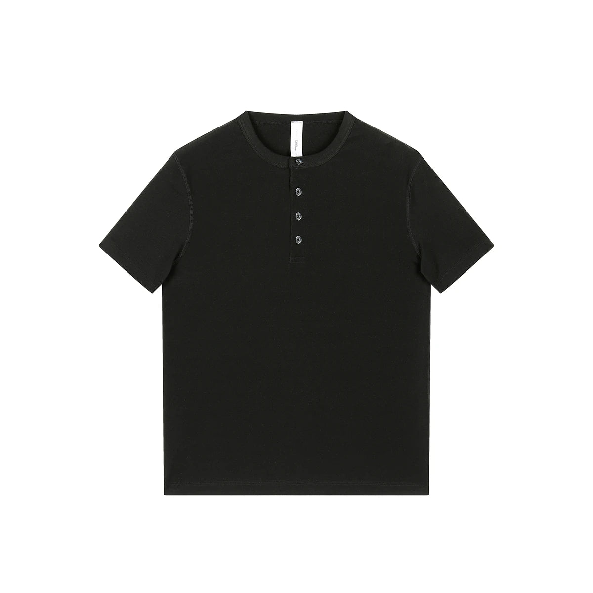PLUS NO LOGO TENCEL Lyocell Breathable Drop-Shoulder Henley Tee
