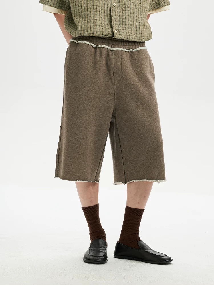 BUTTBILL Vintage Loose Curling Shorts