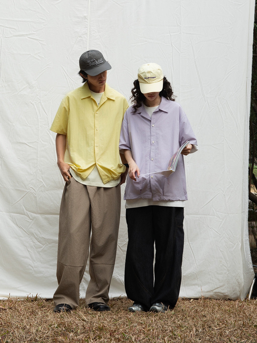 Mentmate Summer Dopamine Color Scheme Solid Color Shirt