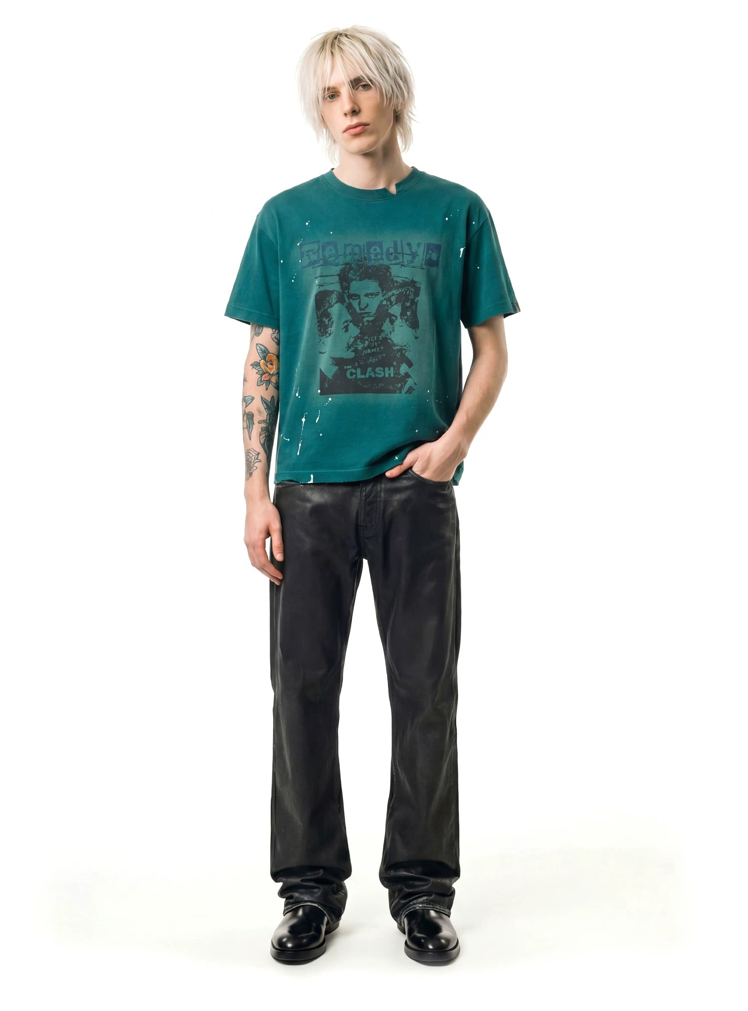 Remedy Boxy Fit Washed Graphic Tee