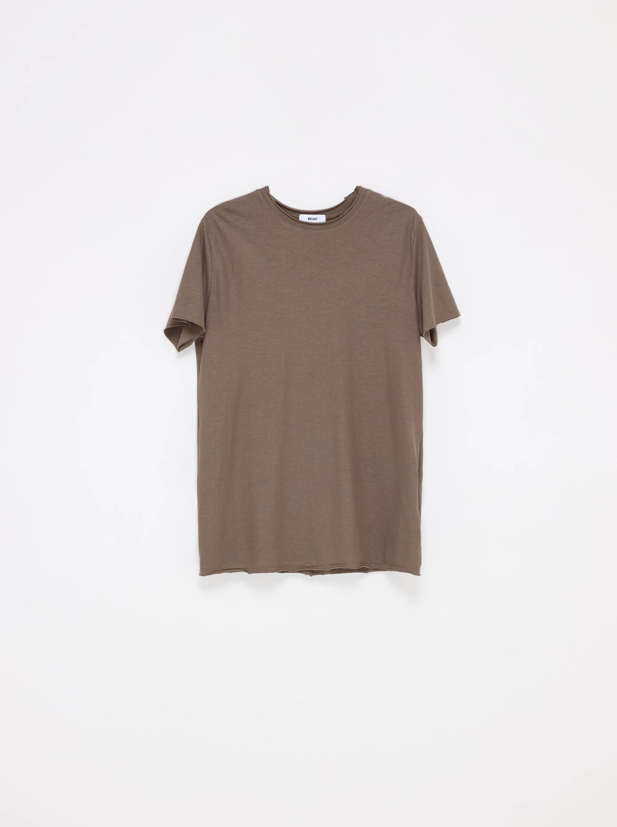 INSAIT Sheer Cozy High-Twist Cotton Breathable Cropped Tee