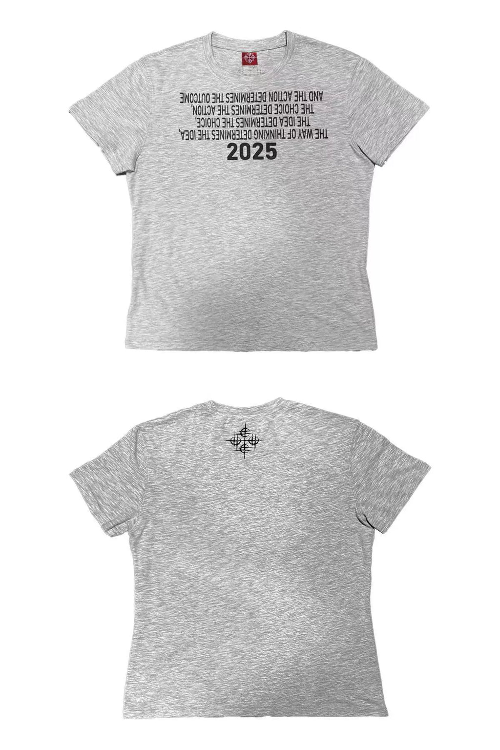 DETW Cotton Cool Slightly Transparent Slim Shoulder Tee