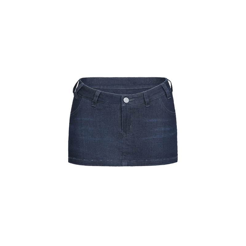 ABMY Spice Girl Ultra Short Anti-light Low Waist Hip Skirt