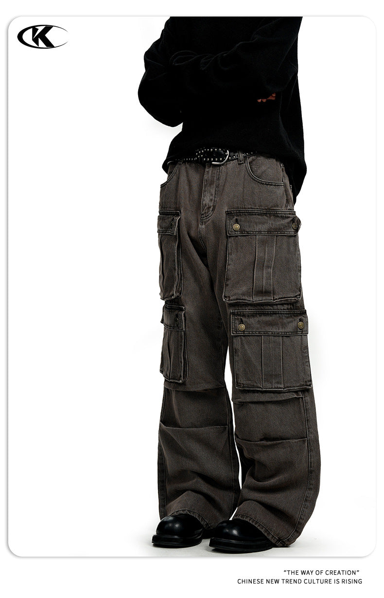 11KN Straight Loose and Thin Casual Pants