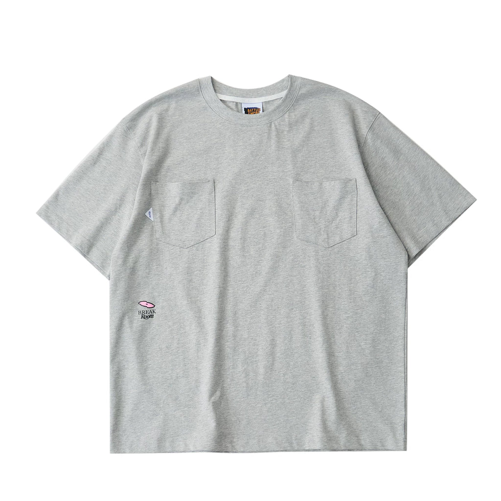 Battles Lucky Pocket 260g Breathable Loose Tee