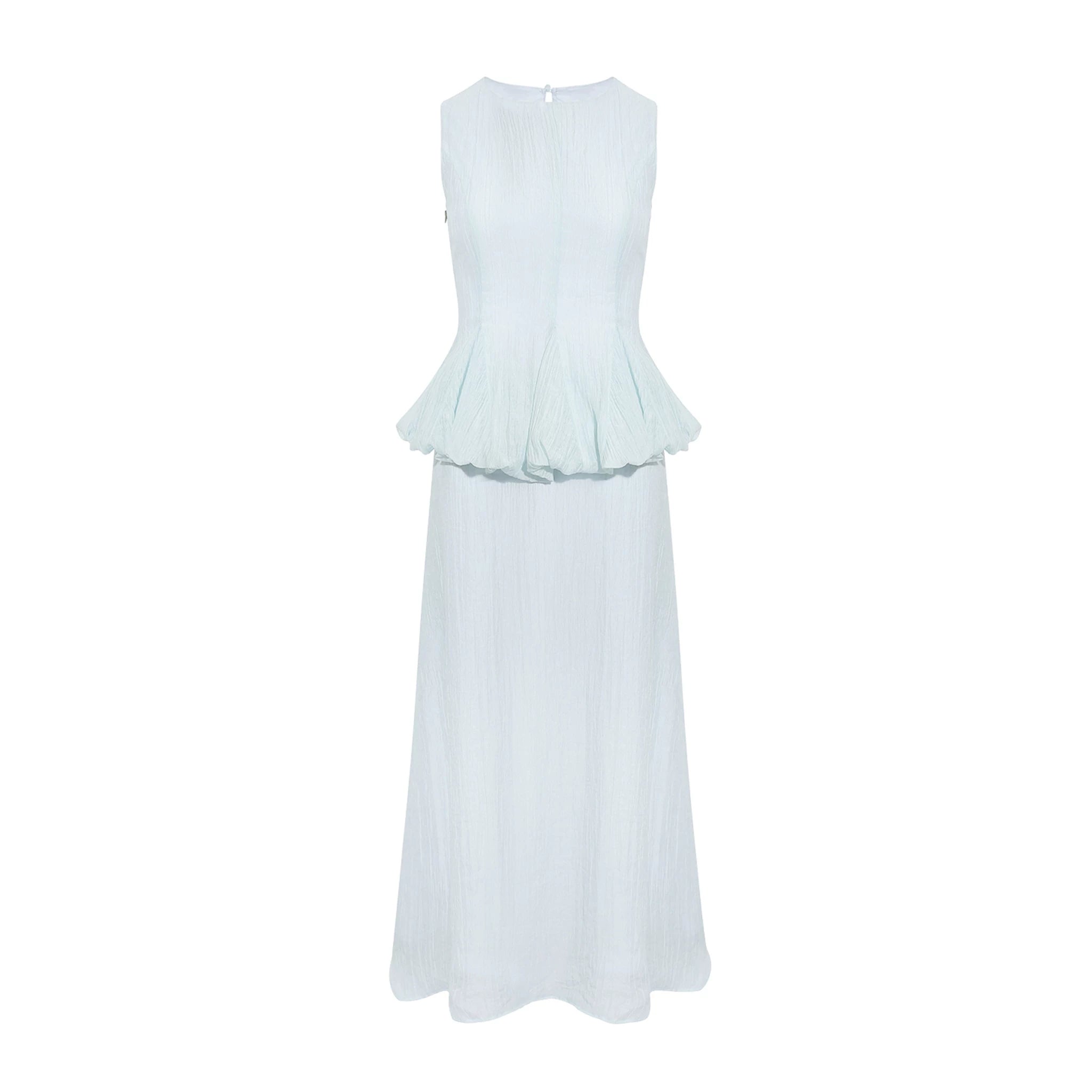 Wildberry Fake Two Sleeveless Dress