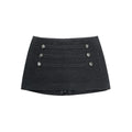 Audwyn Heavy Industries Woolen Half Body Skinny Hip Wrap Skirt