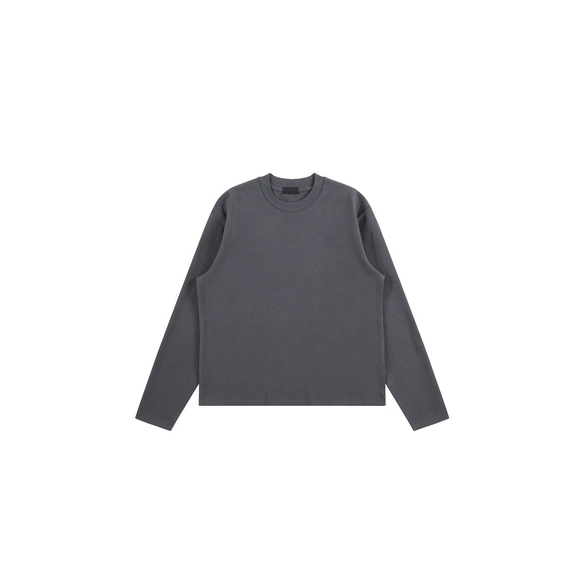 PLUS NO LOGO Thermal Brushed Fleece Relaxed Long-Sleeve Tee