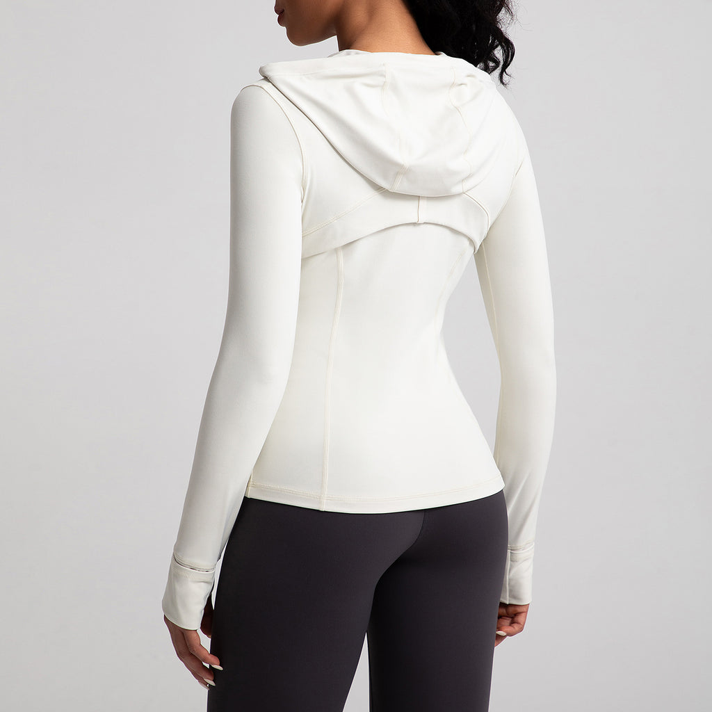 Athena Lulu Naked Slim Slim Skinny Zip Blazer