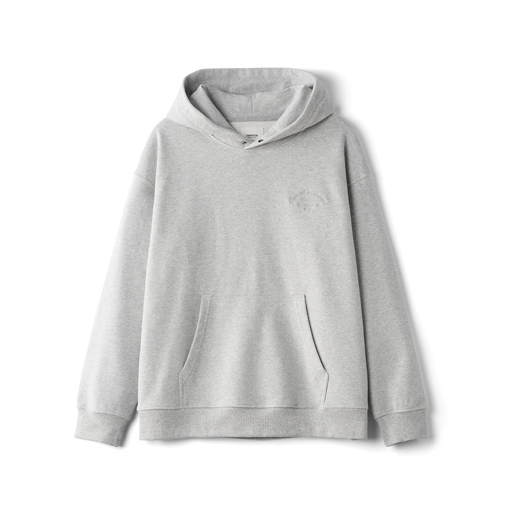 SIMWOOD Alphabet Embroidered Casual Hooded Sweater